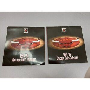2 Chicago Bulls Calendar 1995/96 Michael Jordan